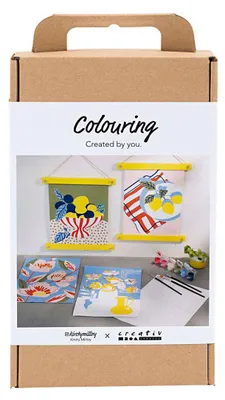Produktbild von Creativ Company Malen Acrylfarbe Set Malen nach Zahlen Kinder