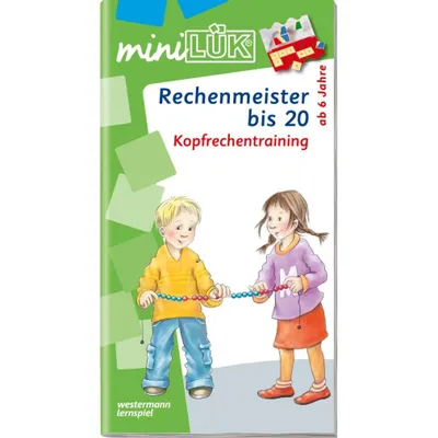 Produktbild von mini LÜK Rechenmeister bis 20