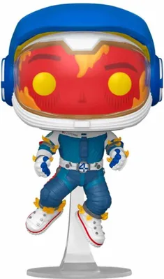 Image de Figurka Funko Pop! Marvel Fantastyczna Czwórka - Człowiek Ogień Premium Vinyl