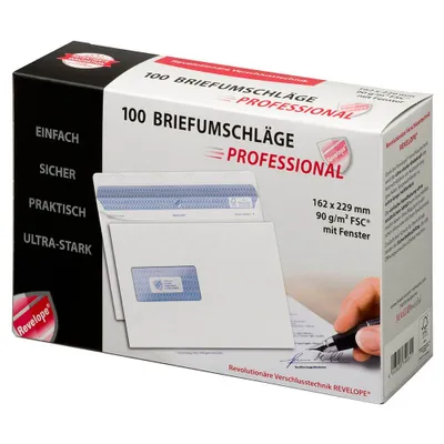 Immagine prodotto di MAILmedia Briefumschlag REVELOPE, DIN C5, mit Fenster