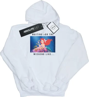 Produktbild von Disney Princess - "Waiting For The Weekend" Kapuzenpullover für Damen BI12581 (M) (Weiß)