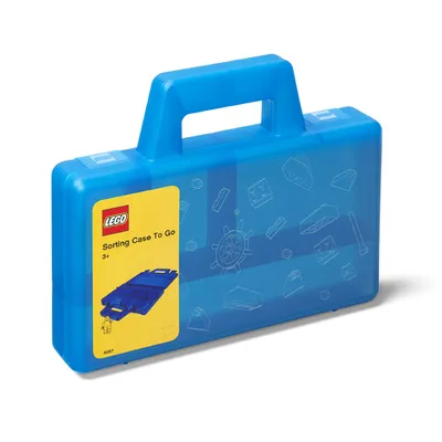 Produktbild von LEGO Sortierbox to go (blau)