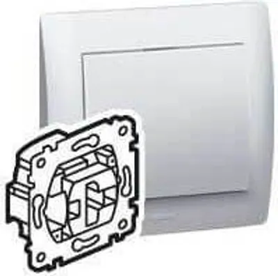 Produktbild von Legrand Creo Einsatz Wechsels. Beleuchtet 16A Pro21 775609