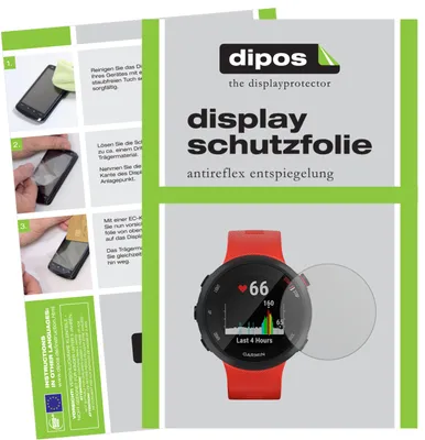 Produktbild von 6x Schutzfolie für Garmin Forerunner 45 S matt Displayschutzfolie Folie Display