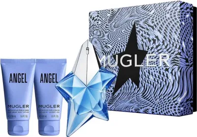 Produktbild von Thierry Mugler Angel Geschenkset: Eau de Parfum 25 ml, Duschgel 50 ml, Körperlotion 50 ml