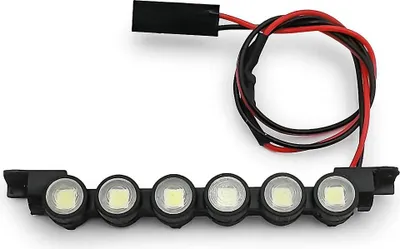 Produktbild von RC-Auto LED-Scheinwerfer / Beleuchtung - verschiedene Ausführungen Ausführung: 1x 60mm 6er-LED RC-Autodachlicht