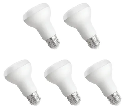 Produktbild von Spectrum E27 LED Reflektorlampe 8W 710lm 3000K Warmweiß 230V 5 Stück