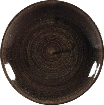 Produktbild von CHURCHILL Stonecast Iron Black Teller flach, coup, ø: 165 mm
