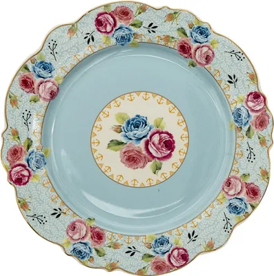 Produktbild von Frühstücksteller Keramik 20 cm Blau Clayre & Eef