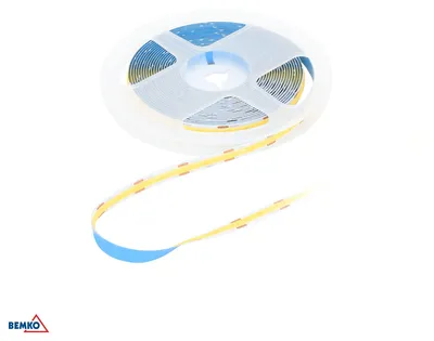 Immagine prodotto di Striscia LED COB, 24 V, 5 metri, 2400 LED, 14 W/metro, bianco freddo, grado di protezione IP20