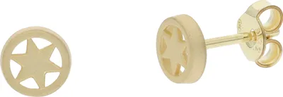 Produktbild von JuwelmaLux Ohrstecker 333/000 (8 Karat) Gold Sterne JL32-06-0165