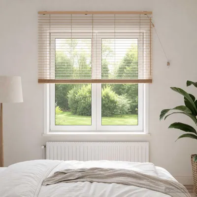Produktbild von Venezianische Jalousie Eichenoptik 130 x 160 cm 35 mm