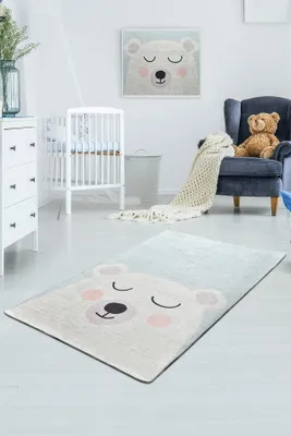 Obrázok produktu pre Conceptum Hypnose, Baby- Baby Bear CHL, farebný, koberec s krátkym vlasom, 100 x 160 cm, 50 % zamatová tkanina / 50 % polyester