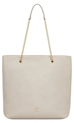 Produktbild von Calvin Klein Minimal Monogram Chain Tote beige Ketten