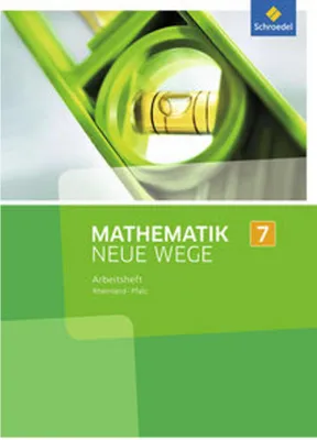 Produktbild von Mathematik Neue Wege SI 7. Arbeitsheft. Rheinland-Pfalz