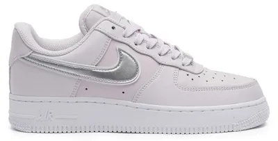 Image de Nike Air Force 1 Low, couleur lilas clair et argenté (pour femmes) - Taille EU 39