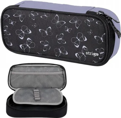 Produktbild von Rechteckige Federtasche Schmetterlinge Strigo SSC259