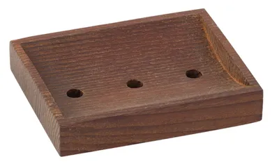 Produktbild von Redecker Seifenschale, Thermoholz, geölt, eckig