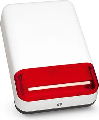 Produktbild von Satel SPL-2030 R, Wired siren, Outdoor, III, 120 dB, Rot, Weiß, 250 mA