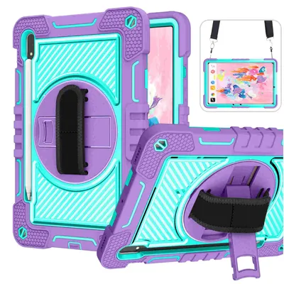 Image de Pour Samsung Galaxy Tab S10 FE / S9 / S9 FE / S8 Housse de protection à 360 degrés
