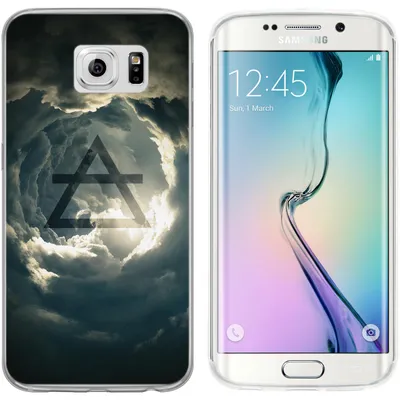 Produktbild von PhoneNatic Case kompatibel mit Samsung Galaxy S6 Edge Silikon-Hülle Element M1