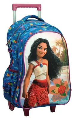 Image de Cartable à roulettes Disney Vaiana Bold Adventurer, sac 46 cm