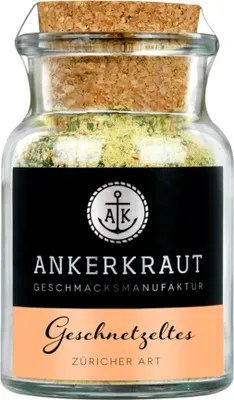 Produktbild von Geschnetzeltes, 100g im Korkenglas