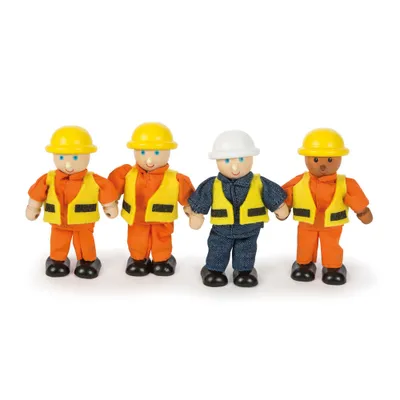 Zdjęcie produktu dla Bigjigs Toys Builders, 3 lat(a), Wielobarwny