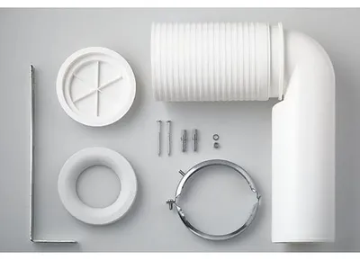 Image de Kit d'écoulement Laufen type 89009.2 pour raccordement WC 70–220 mm, 1 pièce.