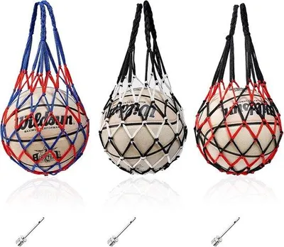 Produktbild von Famanu Tragbare Sportnetze Set - Ideal für Fußball, Volleyball und Basketball