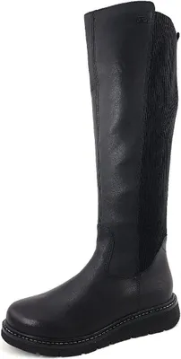 Immagine prodotto di Scarpe e stivali da donna Remonte, con zip, stivali alti, colore nero, per il tempo libero