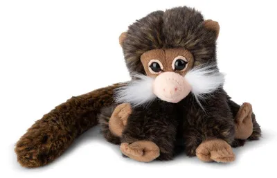 Produktbild von WWF - Plüschtier - Bartäffchen [Saguinus] (18cm) lebensecht Kuscheltier Stofftier Plüschfigur