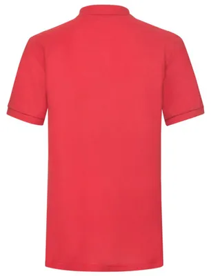 Produktbild von Fruit of the Loom - Poloshirt für Herren LT2377 (L) (Rot)