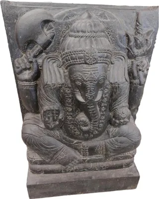 Produktbild von Schöner Ganesha aus Steinguss Neu Frostfest Witterungsbeständig KA-BR-GRE-90
