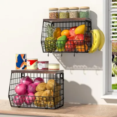 Produktbild von Obstkorb Küchenorganisermand, 2 Stück