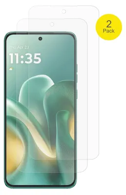 Produktbild von 2x Full Cover Schutzfolie matt für Motorola Edge 60 Neo Panzerfolie Anti-Shock