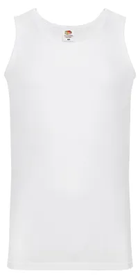 Produktbild von Fruit of the Loom - "Valueweight Athletic" Ärmelloses Oberteil für Herren/Damen Uni LT1862 (3XL) (Weiß)