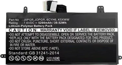 Obrázek produktu pro CoreParts MBXDE-BA0083, Baterie, Latitude 12 5285