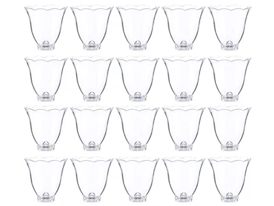 Obrázok produktu pre 20 kusov Rosseto LiteWare Blossom Bakje Cupje plast