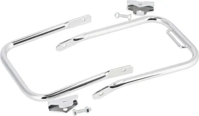 Produktbild von Gepäckträger mit Widerlager, langer Stützbügel, verchromt - für Simson S50, S51