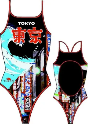 Produktbild von Turbo Tokyo Badeanzug Mehrfarbig XL Damen Mehrfarbig XL