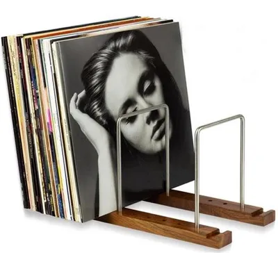 Produktbild von Vinyl-Opbergsystem für CDs/DVDs - Vinyl-Halter für LPs - Plattenrek für LPs - Vinyl-Halter für CDs - Schubladen für Vinyl, Bücher, Zeitschriften