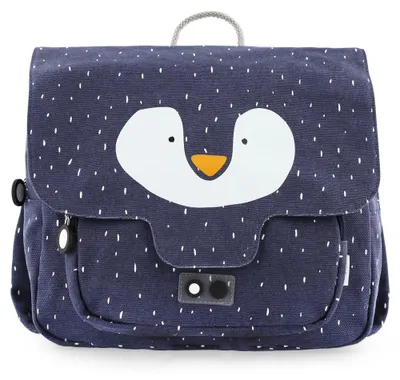 Produktbild von Trixie Schulranzen Kindertasche Mr. Penguin - wasserabweisend - blau