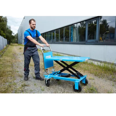 Produktbild von HanseLifter geländegängiger Hubtischwagen SPAG 200 kg, 1.000 mm Hubhöhe