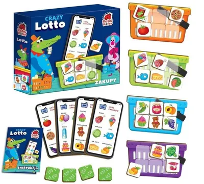 Obrázok produktu pre Vzdelávacia hra Crazy Lotto rozvíjajúca logické myslenie
