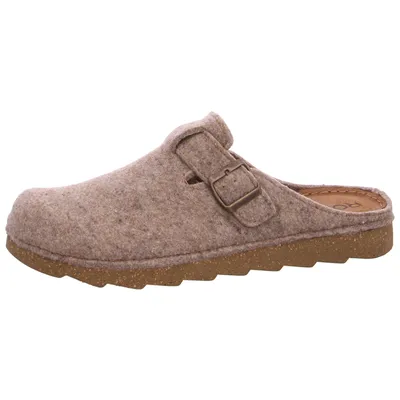 Produktbild von Rohde Herren Hausschuh Softfilz Pantoffel Foggia-H 7102, Größe:44 EU, Farbe:Braun