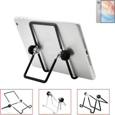 Produktbild von K-S-Trade Tablet-Ständer Tablet-Halterung Tablet-Aufsteller kompatibel mit Alldocube iPlay 60 faltbarer Tischständer Tablet Halterung