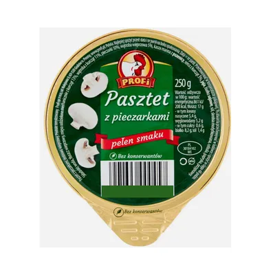 Produktbild von Profi Pasztet z pieczarkami 250 g