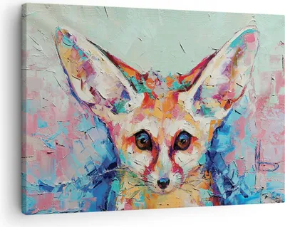 Produktbild von Bild auf Leinwand - Leinwandbild - Einteilig - Klein November Bunt - 70x50cm - Wand Bild - Wanddeko - Wandbilder - Leinwanddruck - Bilder - Wanddekoration - Leinwand bilder - Wandbild - AA70x50-4568