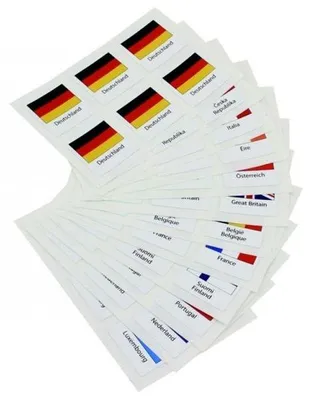 Produktbild von Schaubek FS-852 Flaggen-Sticker Jersey